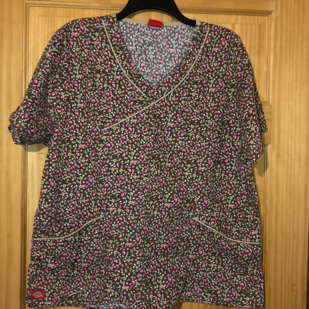 Dickies brand scrub top